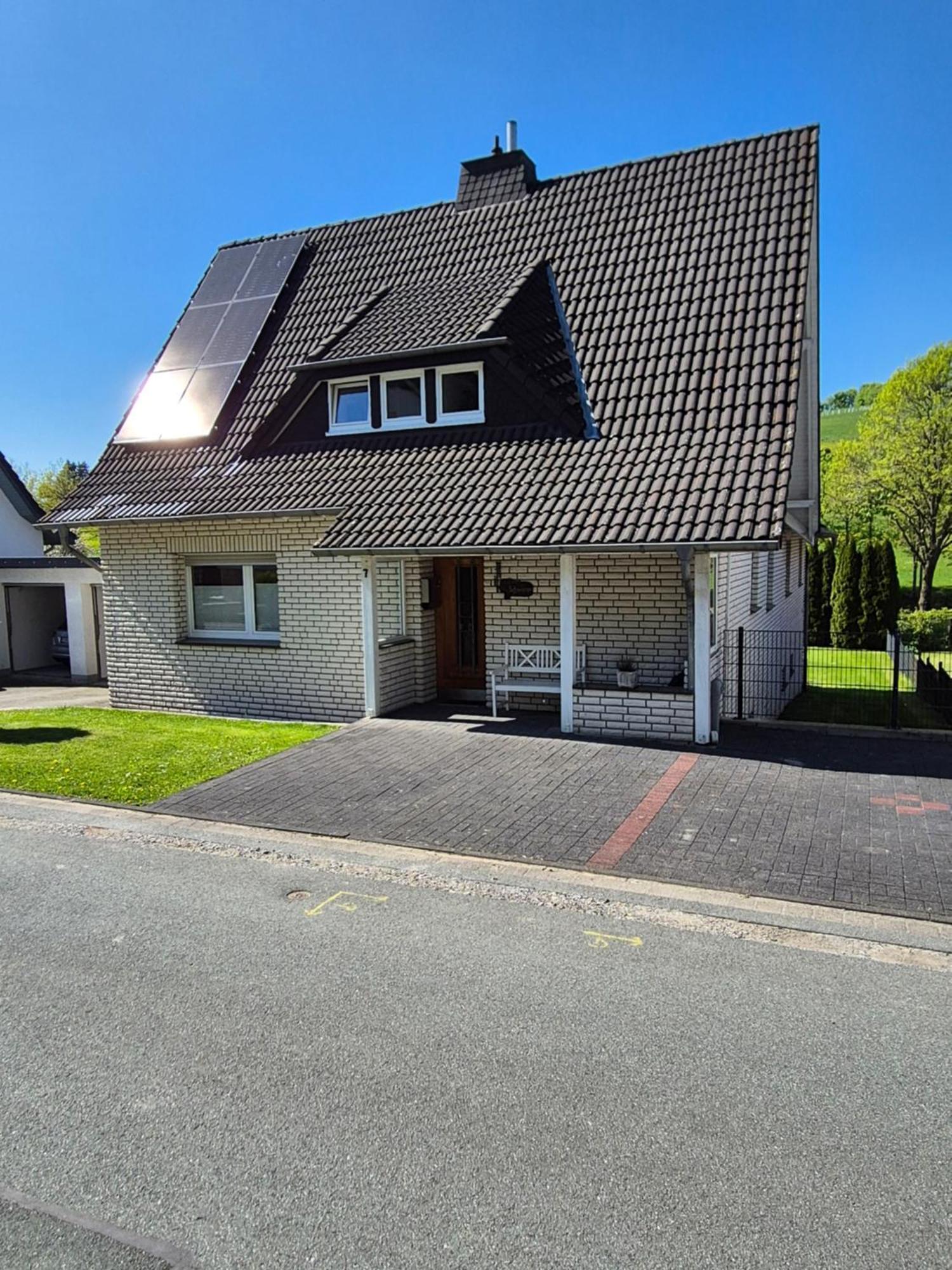 Ferienwohnung Am Fusse Des Eggegebirges Bad Driburg Ngoại thất bức ảnh
